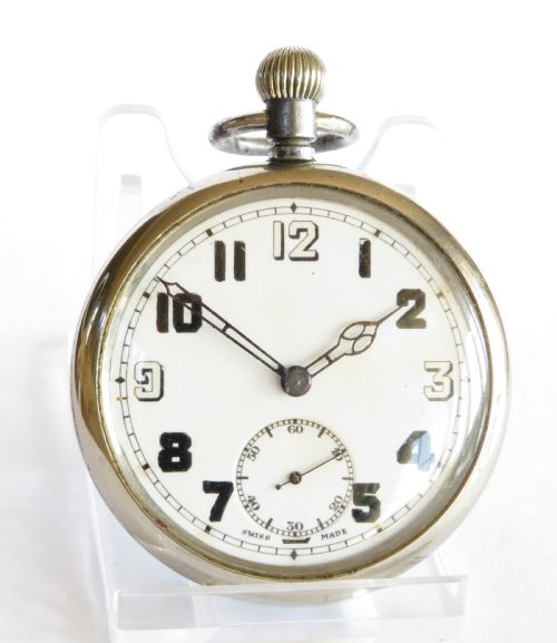 fig 1. 1940s GSTP military pocket watch