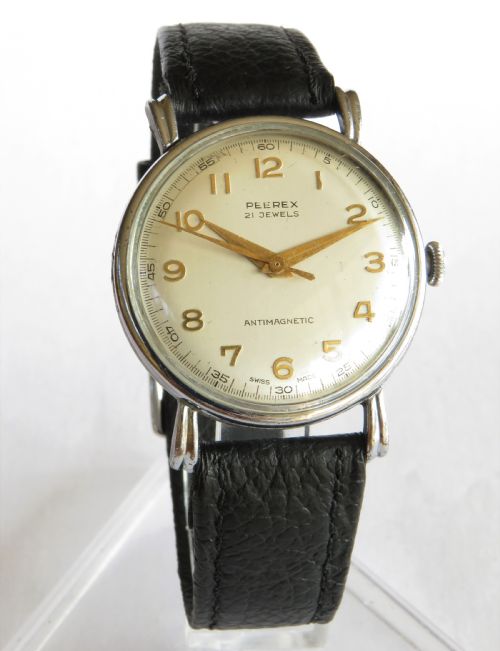 fig 1. Gents 1950s Peerex wrist watch