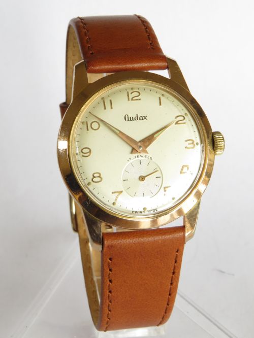 fig 1. Gents 1950s Audax wrist watch