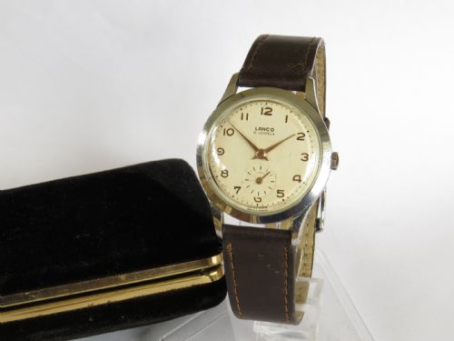 Gents 1950s Lanco Wrist Watch