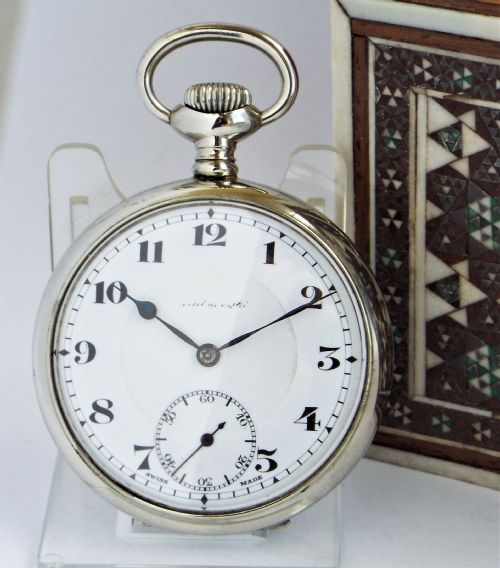 A Vintage 1930s Record Pocket Watch.