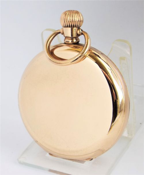 fig 1. Antique 1913 Waltham Traveler pocket watch.