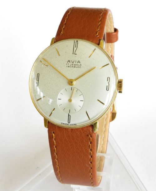 Gents 1960s Avia Wrist Watch, Model 10006