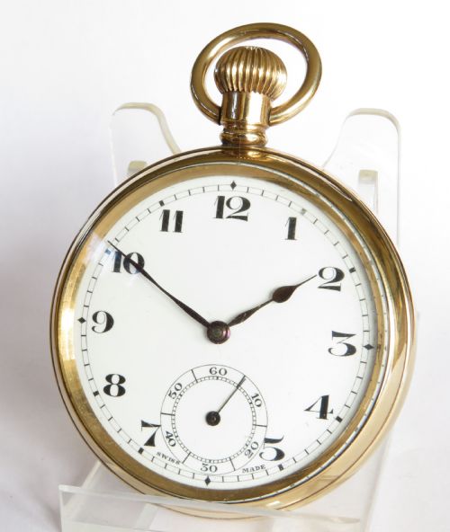 Antique 1920s Swiss Pocket Watch