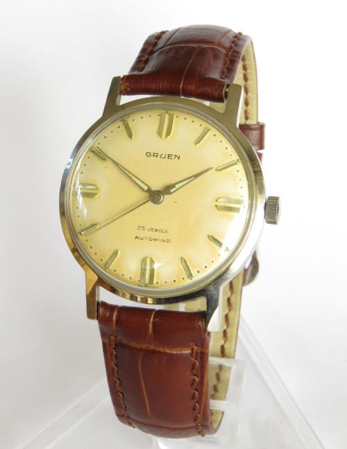 Gents 1950s Gruen Automatic Wrist Watch