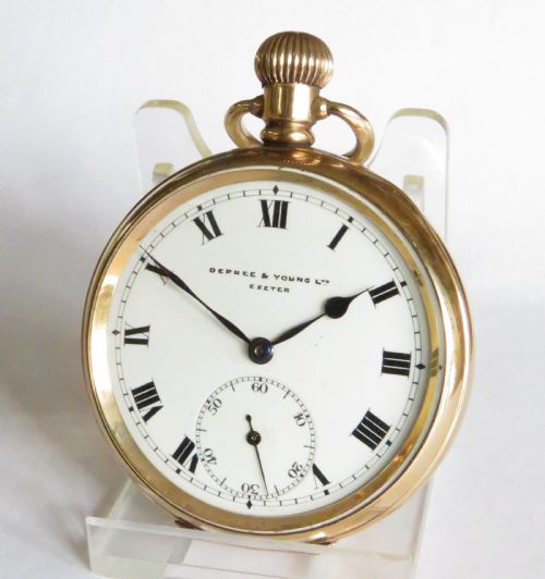 Antique Revue Pocket Watch, Depree & Young, Exeter