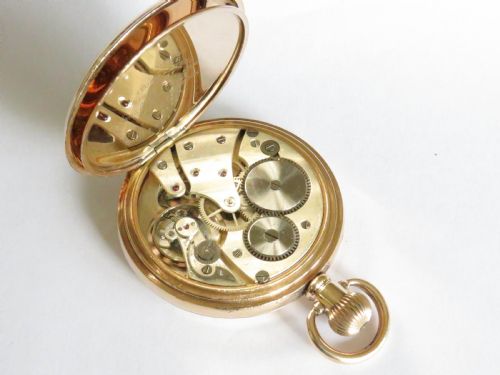 fig 2. Antique Revue pocket watch, Depree & Young, Exeter
