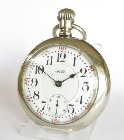 Antique Illinois Railroad Pocket Watch, 1909