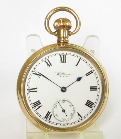 fig 1. 1931 Waltham pocket watch, Dewsbury Fire Brigade