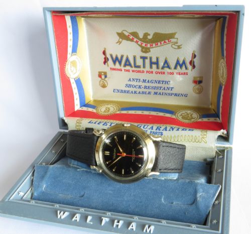 Gents 1950s Waltham 'Flying Saucer' Wrist Watch