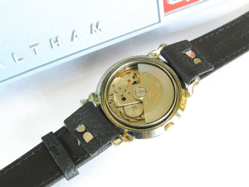 fig 2. Gents 1950s Waltham 'flying saucer' wrist watch