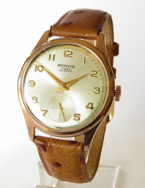 Gents 1960s Monvis Wrist Watch