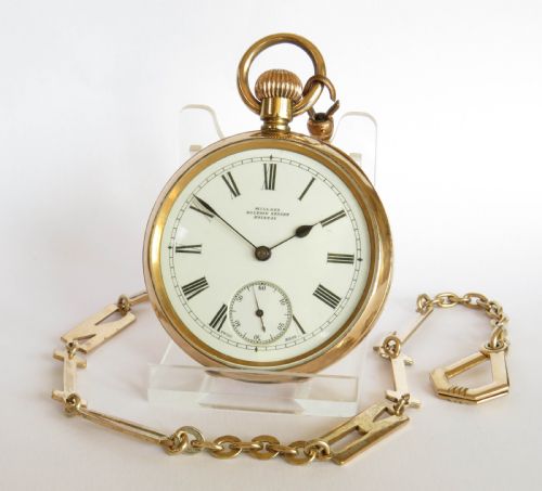 Antique Omega Pocket Watch and Chain