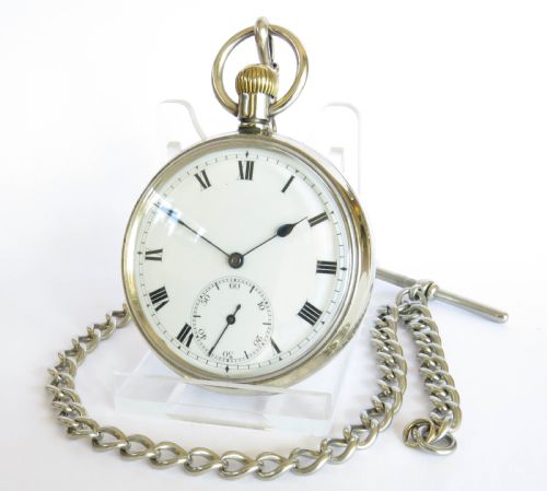 Antique Cyma Pocket Watch and Chain