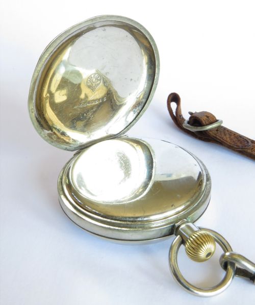 fig 2. WW1 Omega pocket watch and albert