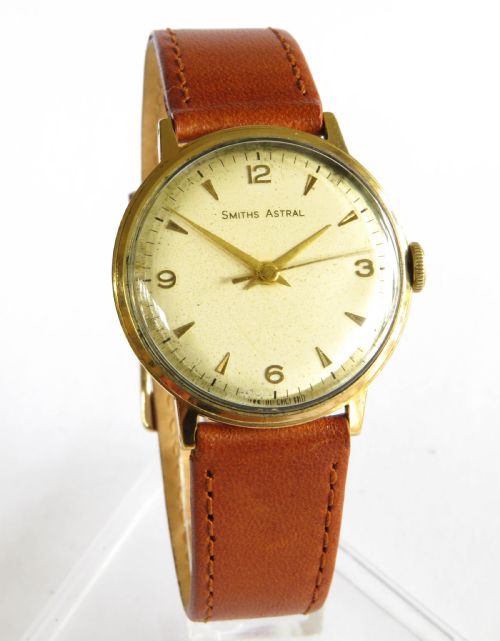 fig 1. Gents 1960s Smiths Astral wrist watch