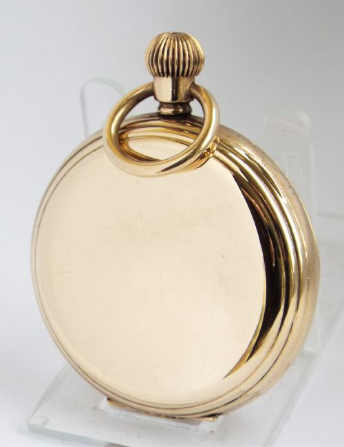fig 2. Antique Thomas Russell full hunter pocket watch.