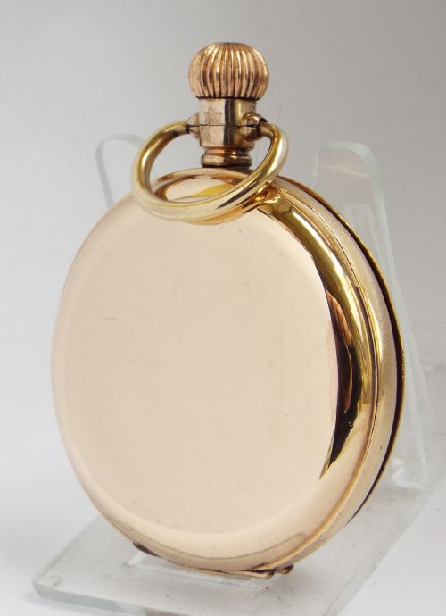 fig 2. Antique Elgin full hunter pocket watch, 1912.