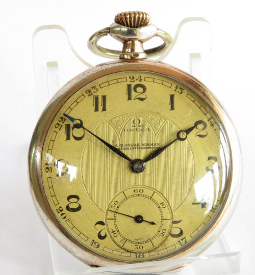 fig 1. Antique Omega pocket watch, c1932