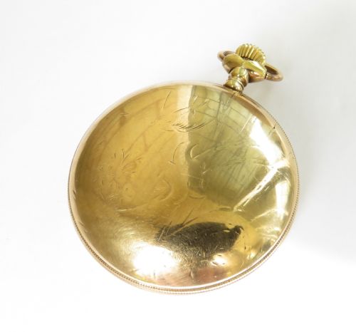 fig 3. Hampden Dueber Grand railroad pocket watch, 1901