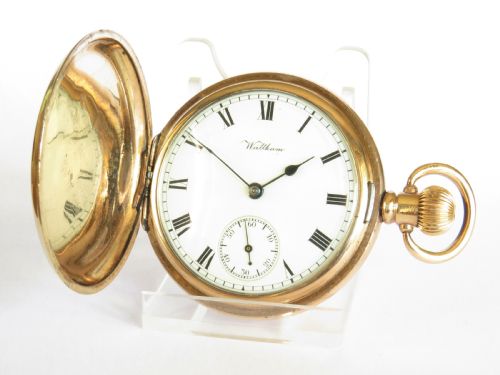 Antique Waltham Full Hunter Pocket Watch