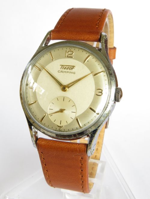 Gents Tissot Camping Wrist Watch, 1955
