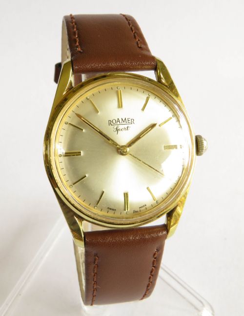 fig 1. Gents 1960s Roamer Sport wrist watch