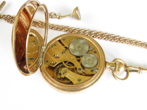 fig 2. Antique Waltham Duchess pocket watch with history