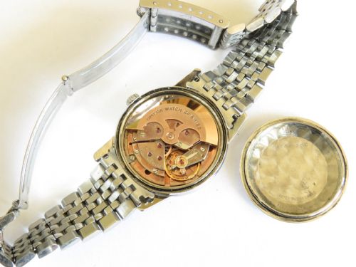 fig 1. Gents Omega Seamaster automatic wrist watch, 1960