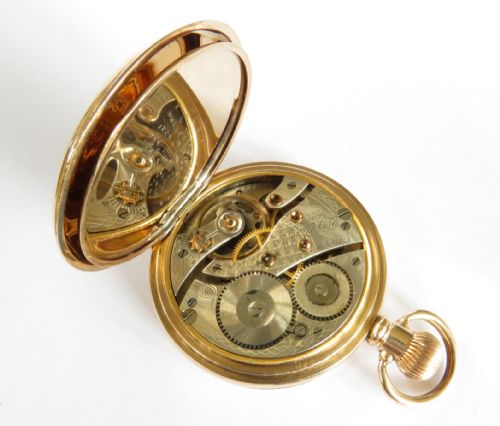 fig 2. Waltham P S Bartlett full hunter pocket watch
