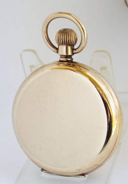 fig 1. Waltham full hunter pocket watch, 1913.