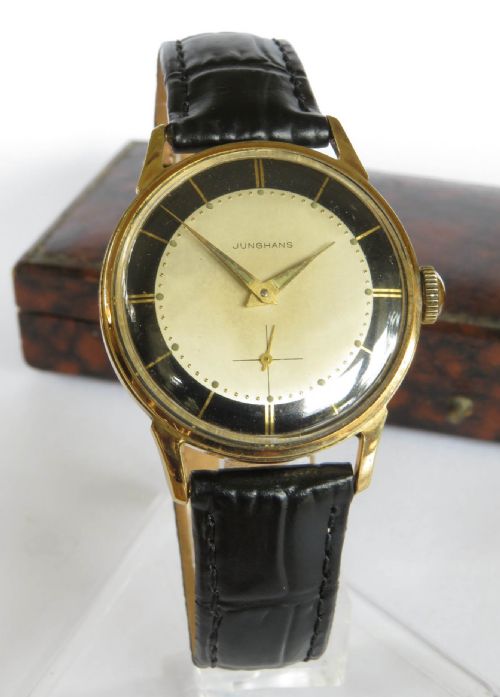 fig 1. Gents 1950s Junghans wrist watch