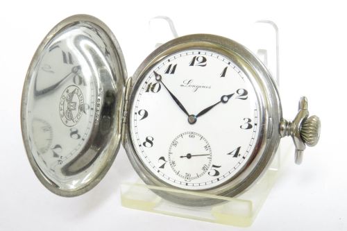 1937 Longines Full Hunter Pocket Watch