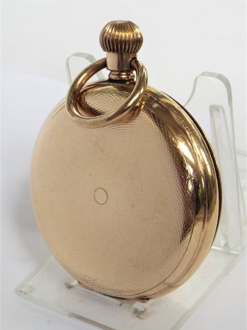 fig 2. Antique Thomas Russell full hunter pocket watch.