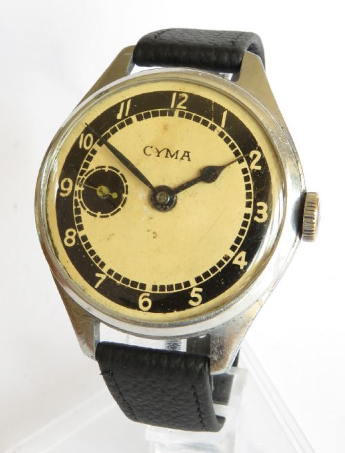Gents 1950s Large Cyma Wrist Watch