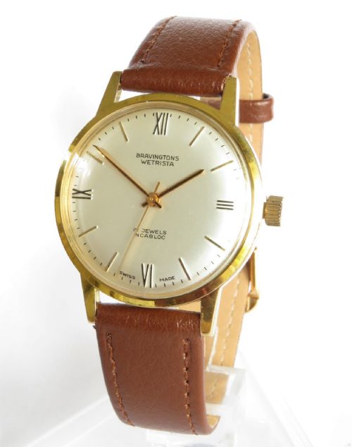 Gents 1960s Bravingtons Wetrista Wrist Watch