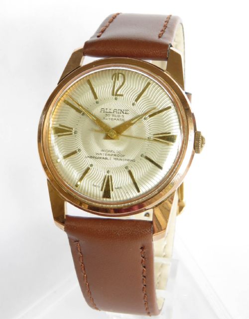 Gents 1950s Allaine Automatic Wrist Watch