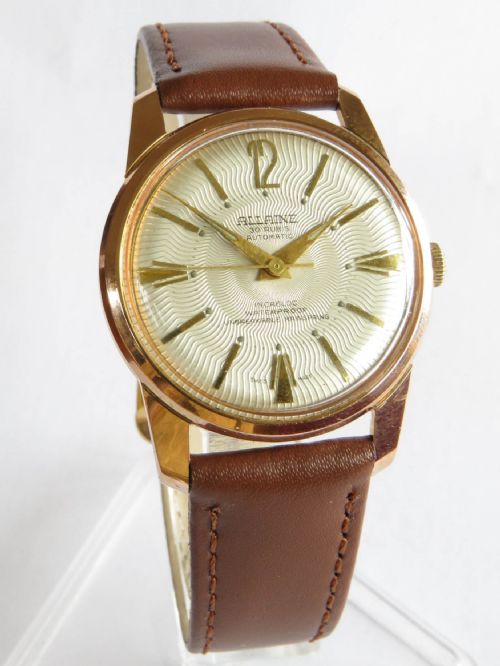 fig 1. Gents 1950s Allaine automatic wrist watch