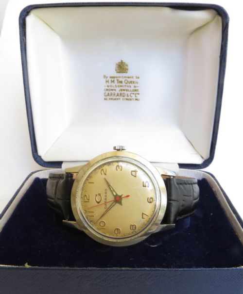 fig 1. Gents wrist watch for Garrard, c1960