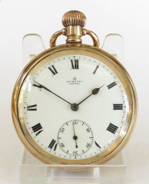 fig 1. 1930s Coventry Astral pocket watch from H Williamson