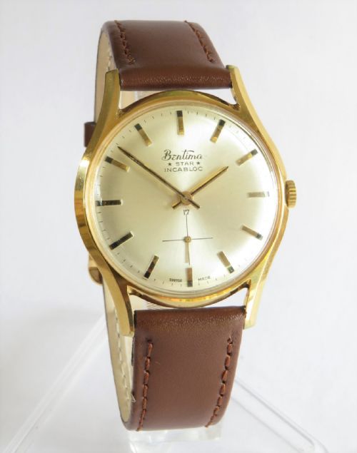 fig 1. Gents 1960s Bentima Star wrist watch