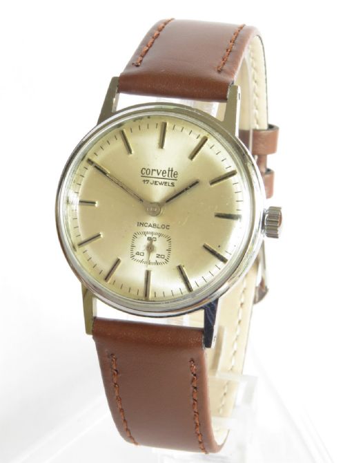 Gents 1960s Corvette Wrist Watch