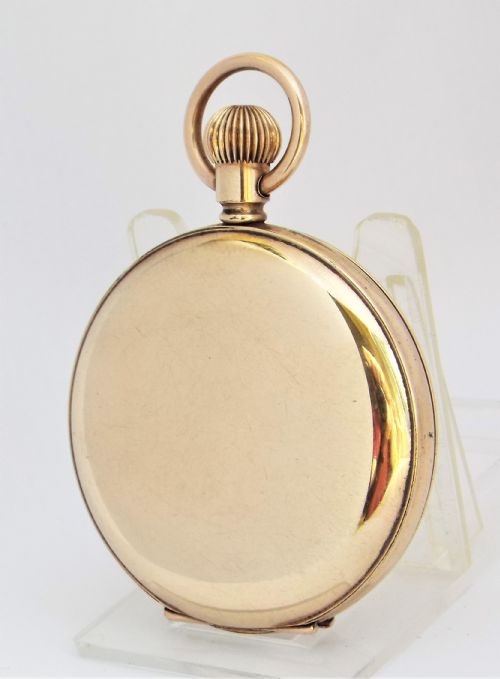 fig 1. Antique Waltham full hunter pocket watch 1901.