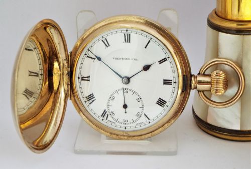 Antique Prestex Lever Pocket Watch by Prestons Ltd.