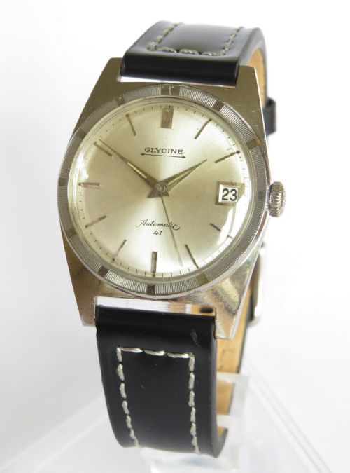 fig 1. Gents 1950s Glycine wrist watch