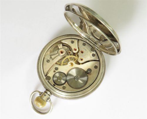 fig 2. Swiss silver pocket watch, 1932