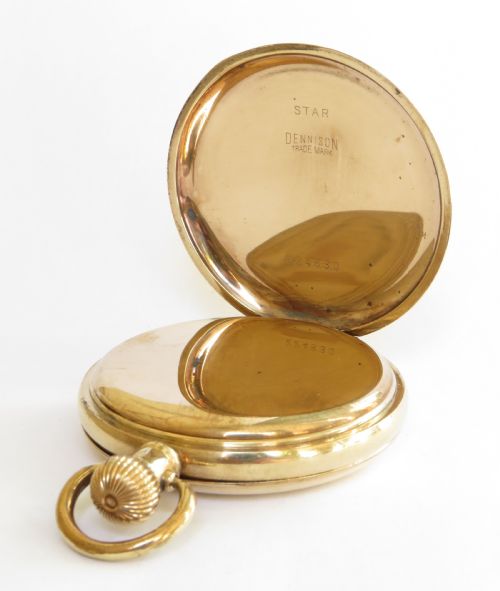 fig 1. 1932 Waltham full hunter pocket watch