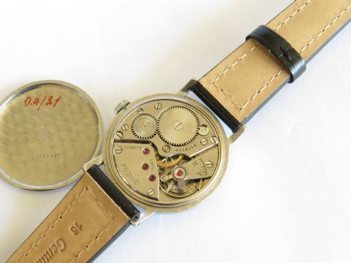 fig 2. Gents large Omega wrist watch, c1939