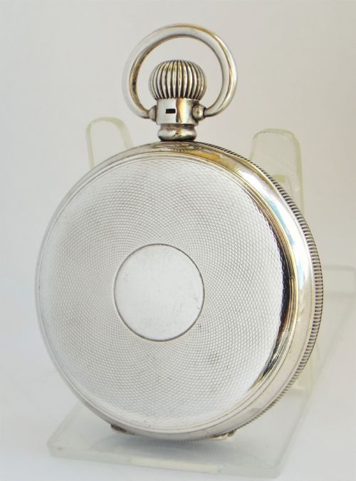 fig 1. Antique silver Cortebert pocket watch. 1928