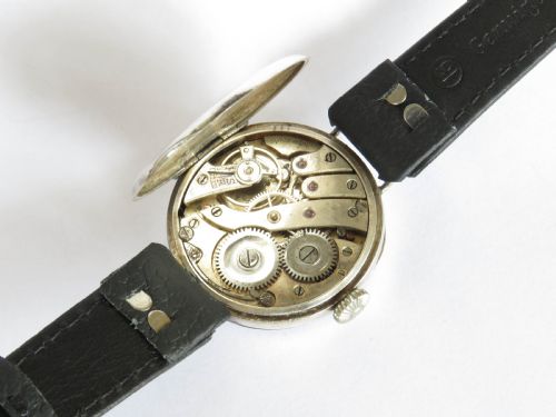 fig 2. Gents WW1 silver trench watch, 1915